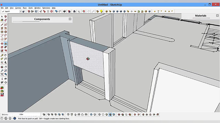 حجم دادن به پلان اتوکد در اسکچاپ