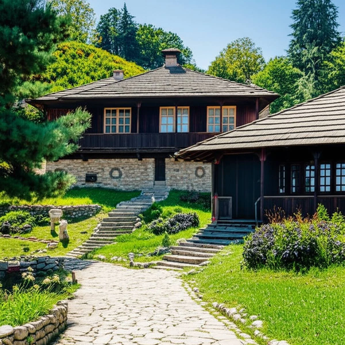 موزه مردم شناسی تفلیس Tbilisi Open Air Museum of Ethnography