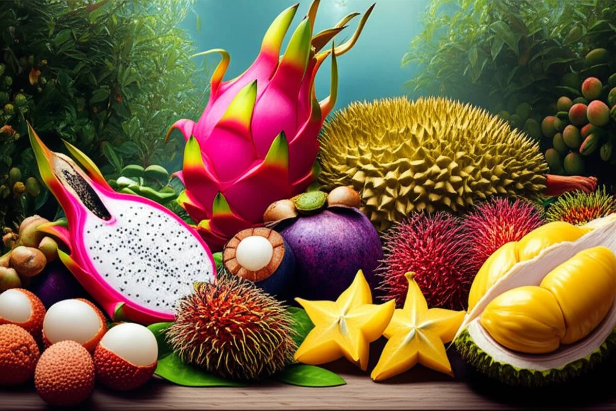میوه های عجیب چینی