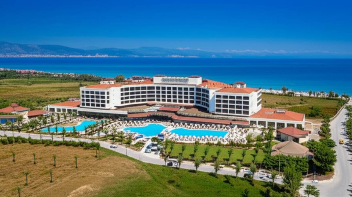 موقعیت مکانی هتل زافیرا دلوکس آلانیا Xafira Deluxe Resort & Spa