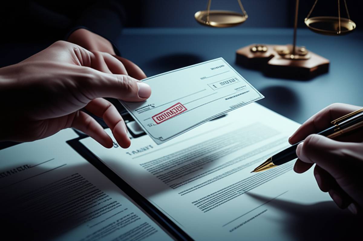 نمونه متن واگذاری چک برگشتی به شخص دیگر + نکات قانونی