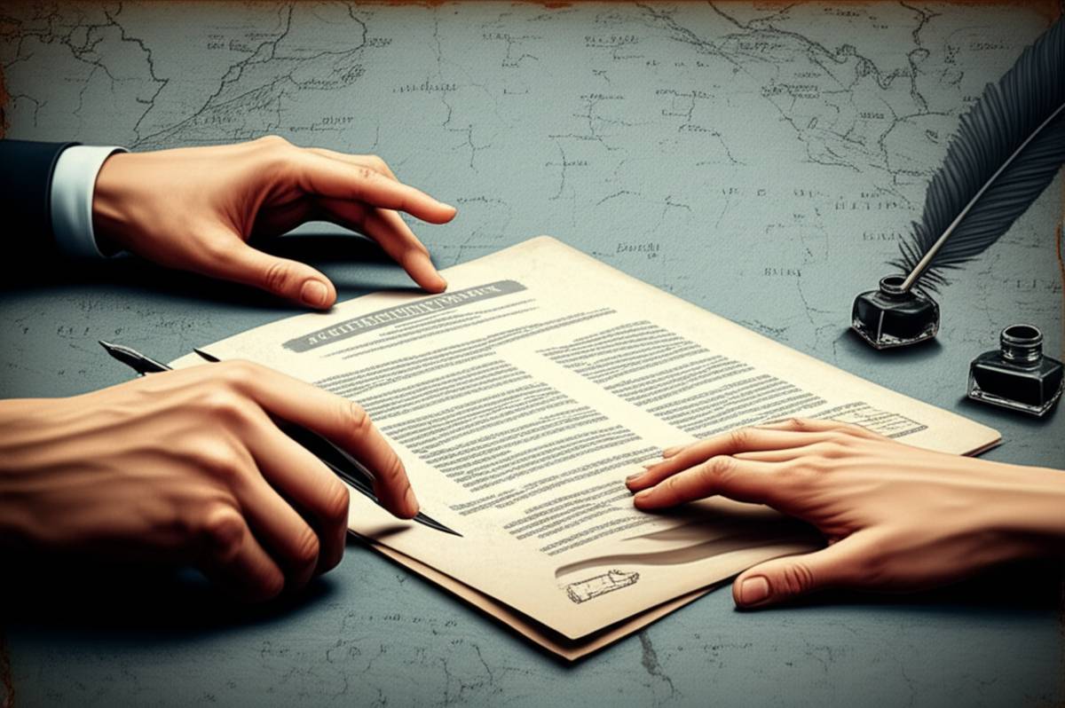 نمونه صلح نامه ملک بدون سند (قولنامه ای و دستی) | دانلود رایگان