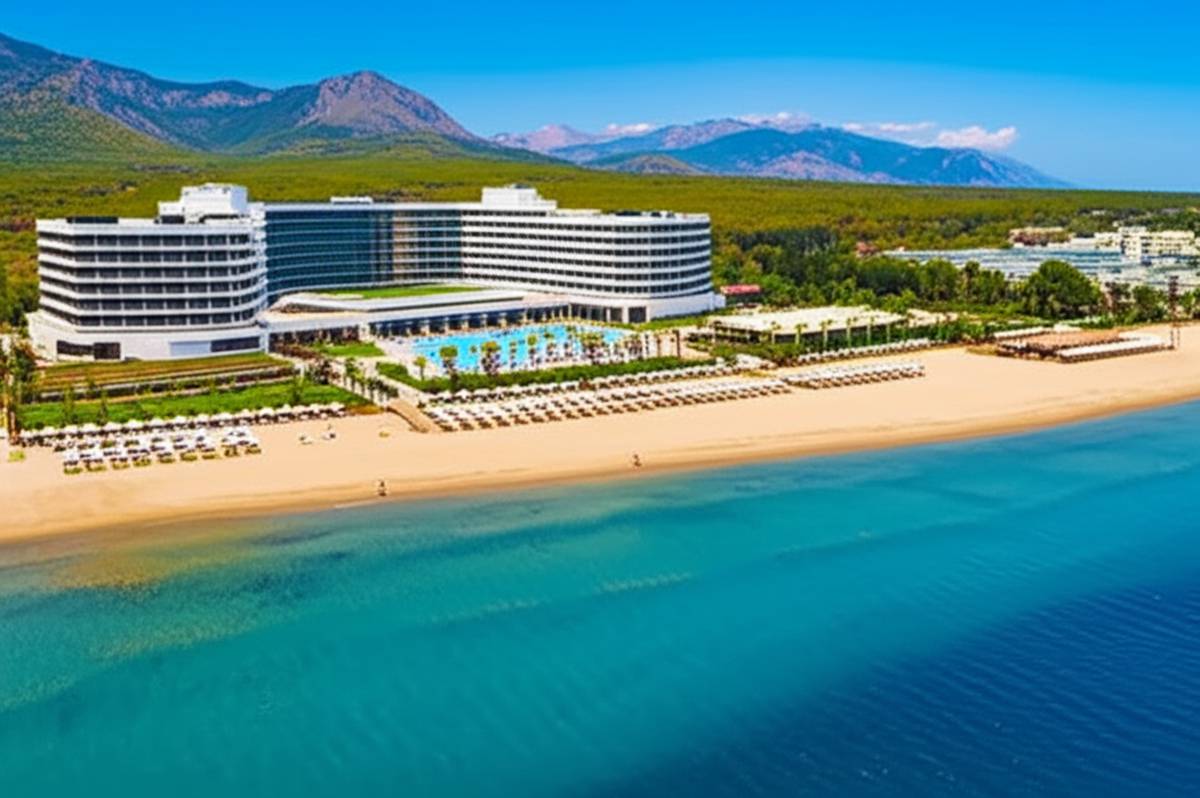 موقعیت مکانی هتل لانگ بیچ آلانیا | Long Beach Resort