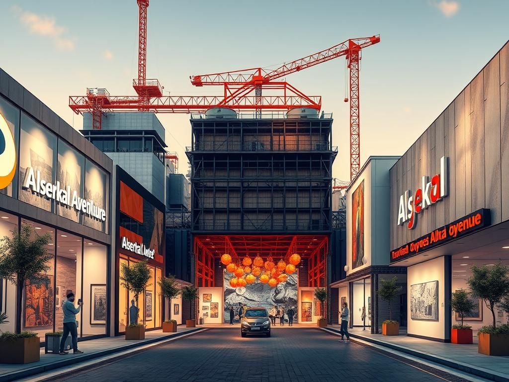 منطقه هنری السرکال دبی: راهنمای کامل (گالری، کافه، رویدادها)