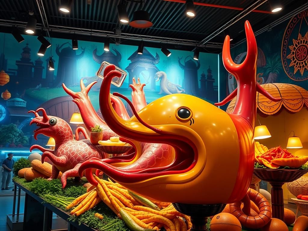 موزه غذاهای عجیب پنانگ مالزی - راهنمای کامل بازدید